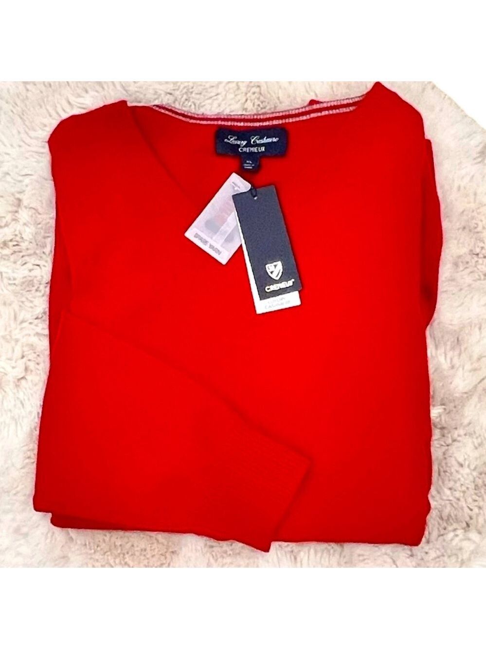 NWT $200 Daniel Cremieux Cashmere Sweater - Picture 9 of 12